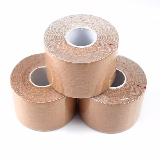 Brown Color Cotton Elastic Kinesiology Therapy Kinesio Tape (K-1)