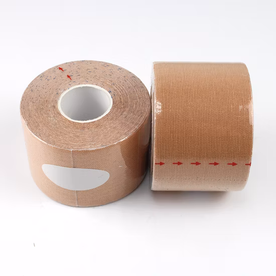 Brown Color Cotton Elastic Kinesiology Therapy Kinesio Tape (K-1)