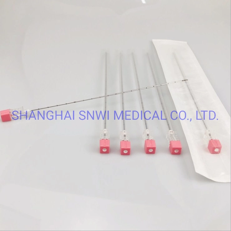 Echogenic Sterile Injection Anesthetic Medial Epidural Spinal Needle