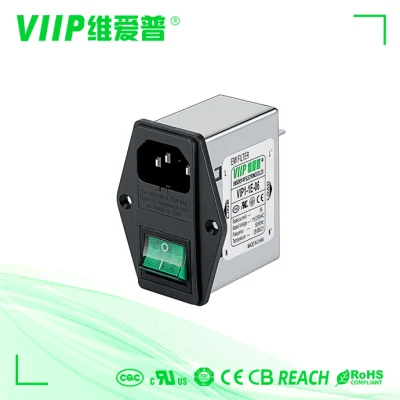 의료 기기용 IEC EMI 전력 필터 6A 120V 250V AC